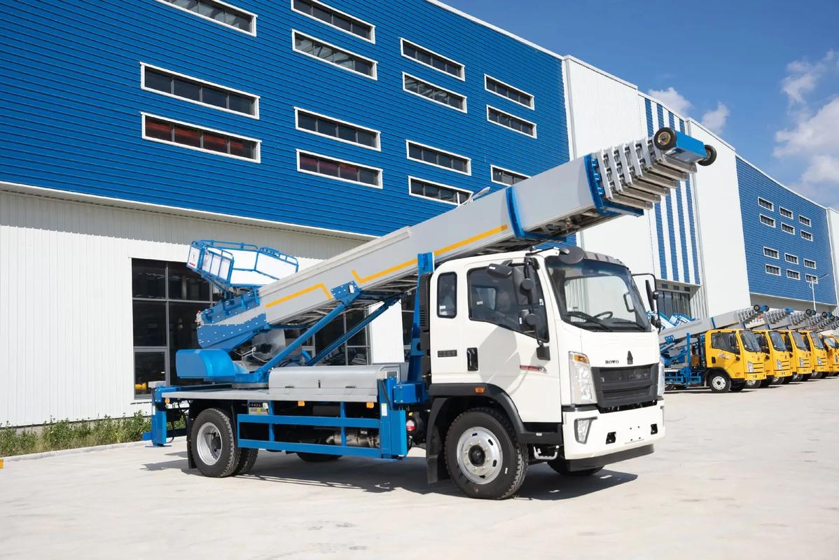 肥乡县出租云梯车高空作业车 建筑垃圾搬运